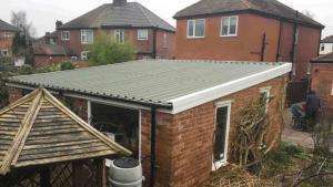 Pent Garage Asbestos Roof Replacement | Danmarque Garages