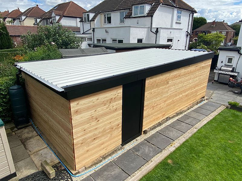 Garden Shed Roof Replacement | Danmarque Garages