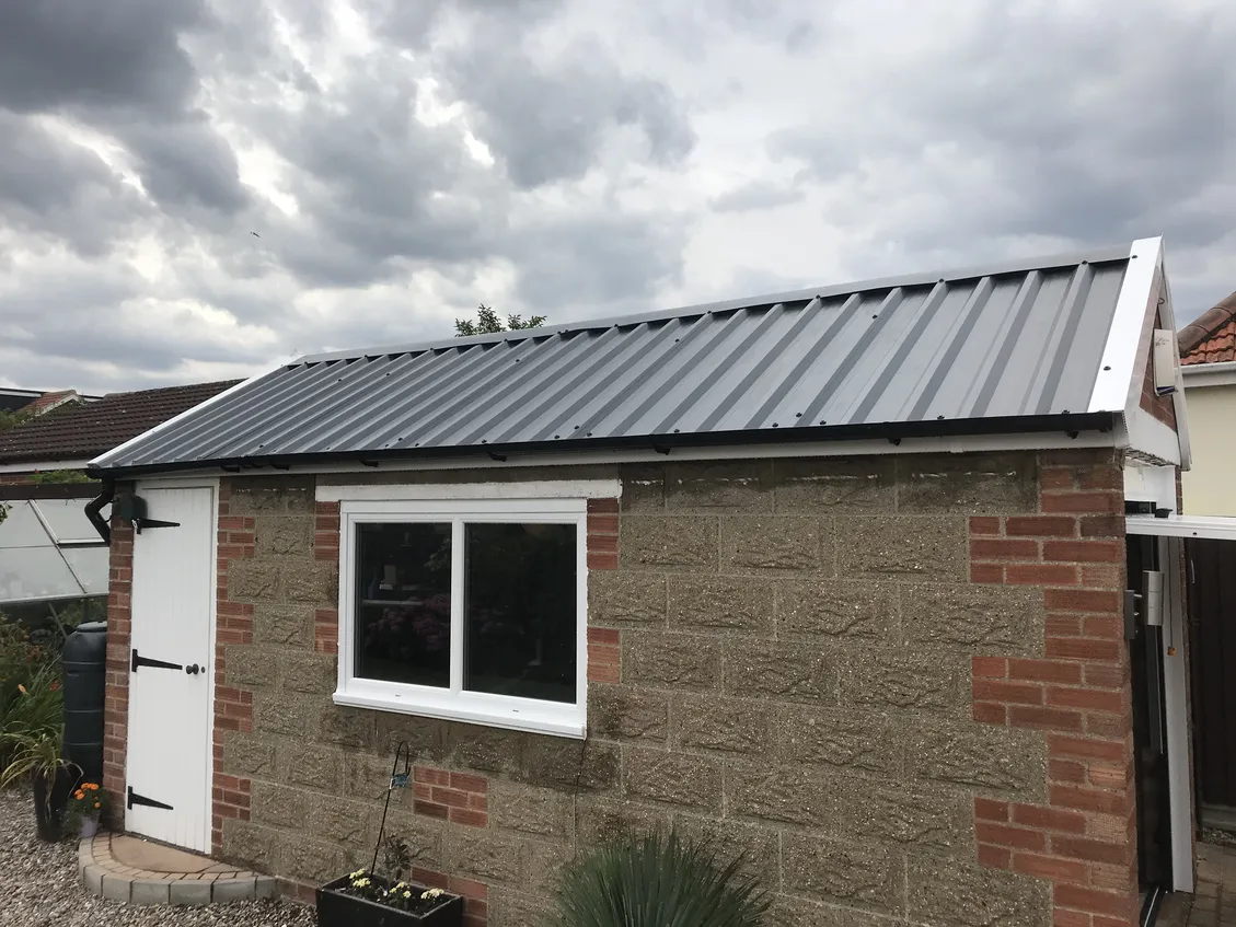 Apex Garage Roof Replacement in Grey | Danmarque Garages